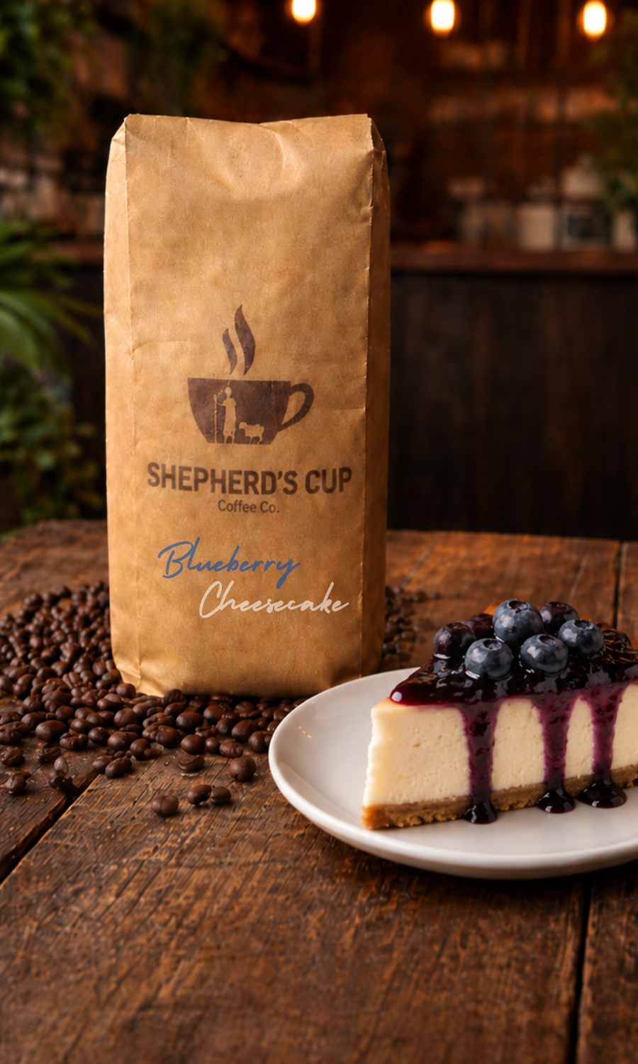 Blueberry Cheesecake Coffee